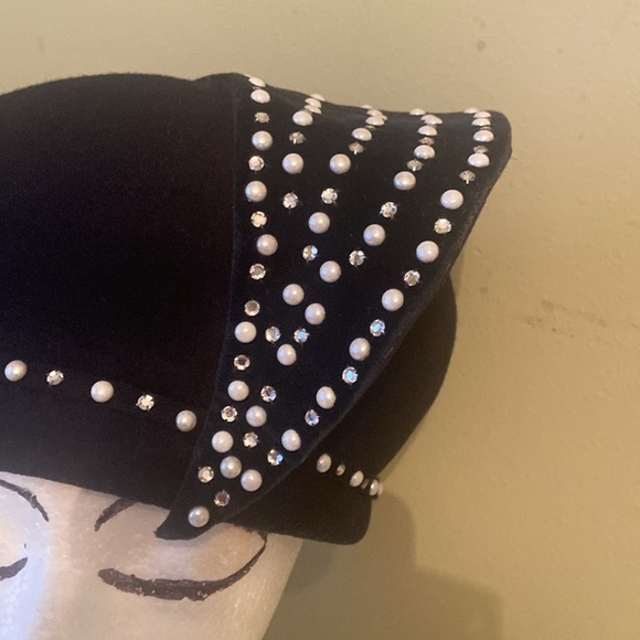 Dark Navy Blue Hat by Jack McConnell (PRICE IS FIRM) *****NO LOWBALLERS **** main image 4